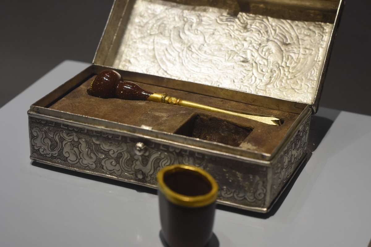 Cối giã trầu thời Nguyễn.