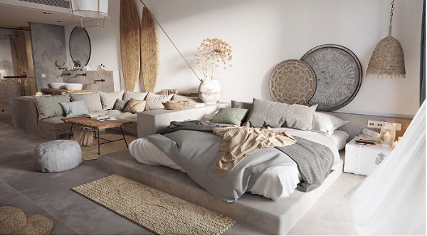 10 mau phong ngu voi phong cach trang tri moi me