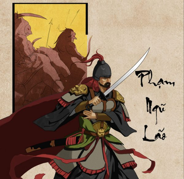 Phạm Ngũ Lão (1255-1320). Trong cuộc kháng chiến chống quân Mông- Nguyên lần thứ 2 năm 1285, Phạm Ngũ Lão cùng Trần Quang Khải tiến đánh Chương Dương, Hàm Tử, đập tan đội binh thuyền lớn của giặc và diệt quân Nguyên chiếm đóng Thăng Long. Sau đó, ông phục kích đánh địch ở Vạn Kiếp, chặn đường rút chạy lên biên giới phía Bắc của chúng.