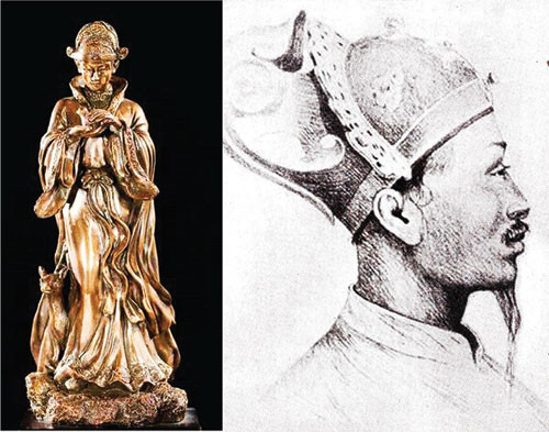 Có lần vua Tự Đức mải vui nên bỏ buổi ngự triều. Bà giận lắm, sai người đóng cửa cung Diên Thọ. Nhà vua phải đứng chờ cả tiếng đồng hồ, sau bà mới cho gọi vào và dạy: Nước đang có nhiều việc rối, Hoàng đế đã không lo lắng mà còn vui chơi được sao? Biết lỗi với ta chỉ là phụ, biết lỗi với dân mới là chính".