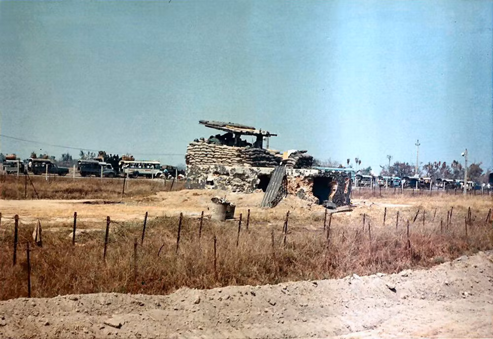 Lô cốt 051 bảo vệ vòng ngoài căn cứ Tân Sơn Nhất là nơi xảy ra giao tranh ác liệt giữa lính Mỹ và các chiến sĩ biệt động Sài Gòn trong chiến dịch Tết Mậu Thân. 4 lính Mỹ đã tử trận tại đây. Ảnh: Myservicepride.com.