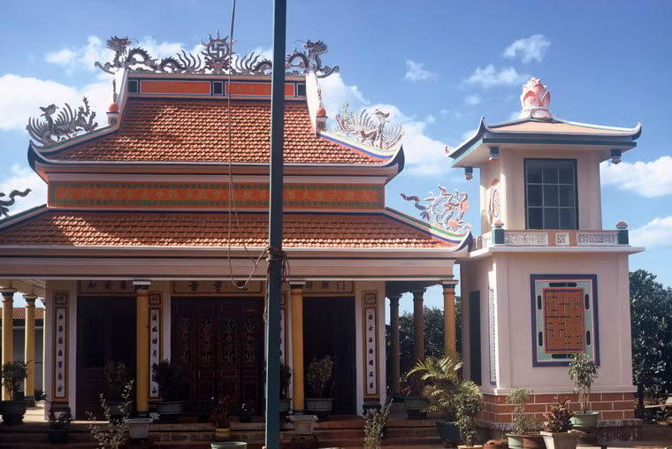 Ngôi chùa sau khi hoàn thành.