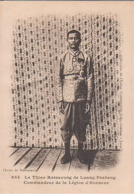 Chân dung ông Thiao Ratsavong, một chỉ huy quân sự ở Luang Prabang.
