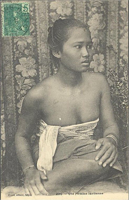 Thiếu nữ Lào.
