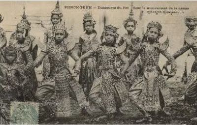 Đội vũ công hoàng gia Campuchia.