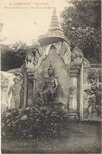Tượng đài quốc vương Sisovath Monivong.