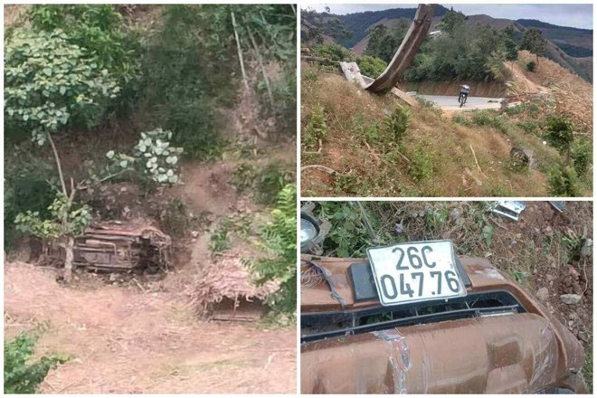 O to lao xuong vuc o Son La, chong tu vong, vo bi thuong