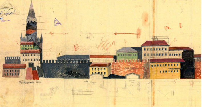 Lo sợ các máy bay ném bom của phát xít Đức khi oanh tạc thủ đô Moscow sẽ phá hủy Điện Kremlin nên giới chức Liên Xô tìm cách bảo vệ công trình này.