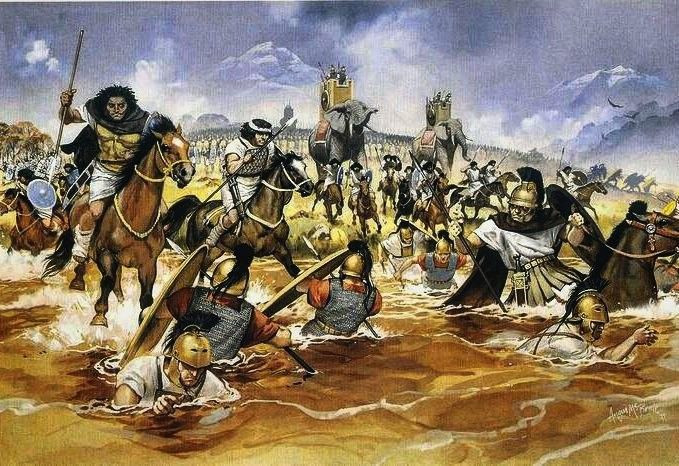 Nắm bắt thời cơ này, tướng Hannibal điều thêm lực lượng kỵ binh tấn công phía sau đội hình quân đội La Mã ngay khi họ vừa bước chân lên bờ sông. Nhờ vậy, quân đội Carthage giành chiến thắng vang dội trước lực lượng La Mã.