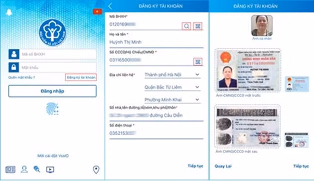 Khi sử dụng ứng dụng này, người dân có thể dễ dàng tra cứu nhanh thông tin cá nhân về thẻ BHYT; Quá trình tham gia BHXH, BHTN...; Thông tin hưởng (chế độ một lần: ốm đau, thai sản, tai nạn lao động - bệnh nghề nghiệp); sổ khám chữa bệnh.