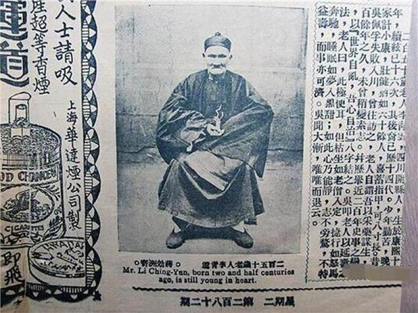 Sinh thời, cụ ông Li Ching-Yuen chia sẻ với mọi người về bí quyết sống thọ là nhờ phần lớn vào chế độ ăn với nhiều loại thảo mộc và rượu gạo.