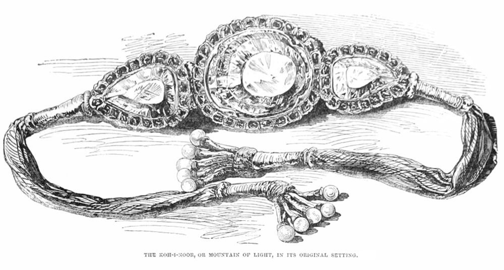 Koh-i-Noor (trong tiếng Ba Tư có nghĩa "Núi ánh sáng") là tên viên kim cương nổi tiếng thế giới. Nó từng là viên kim cương lớn nhất thế giới khi nặng đến 793 carat. Tuy nhiên, tới năm 1852, viên kim cương Koh-i-Noor được cắt gọt lại nên chỉ còn 105,6 carat.