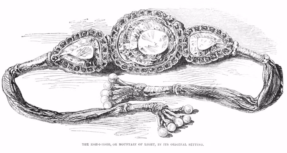 Koh-i-Noor (trong tiếng Ba Tư có nghĩa "Núi ánh sáng") là tên viên kim cương nổi tiếng thế giới. Nó từng là viên kim cương lớn nhất thế giới khi nặng đến 793 carat. Tuy nhiên, tới năm 1852, viên kim cương Koh-i-Noor được cắt gọt lại nên chỉ còn 105,6 carat.