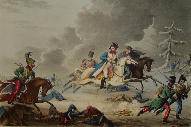 Theo quan điểm này, Napoleon đã tính toán sai lầm cho cuộc xâm lược nước Nga. Cụ thể, ông hoàng nước Pháp chỉ chuẩn bị lương thực đủ dùng cho 24 ngày. Điều này cho thấy ông đang mạo hiểm vì cho rằng sẽ giành chiến thắng nhanh chóng ở Nga trong hơn 3 tuần.