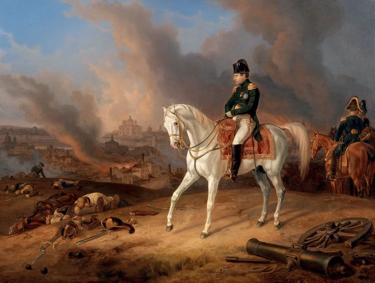 Thực tế chứng minh đội quân của Napoleon không hề dễ dàng chiếm đóng được Nga. Do thời gian kéo dài hơn dự tính nên lực lượng Pháp rơi vào tình trạng thiếu lương thực.