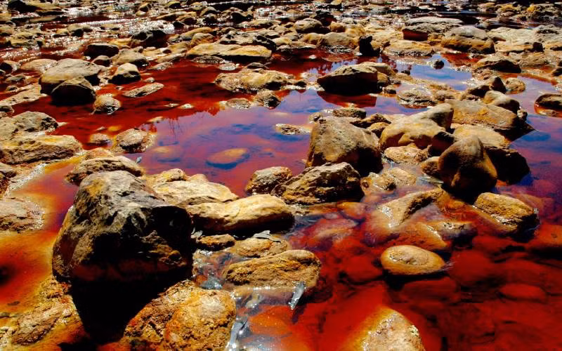 Trong những năm qua, nhiều du khách ghé thăm và chiêm ngưỡng màu sắc lạ của sông Rio Tinto cũng như tìm hiểu vể sự độc đáo của nơi đây.