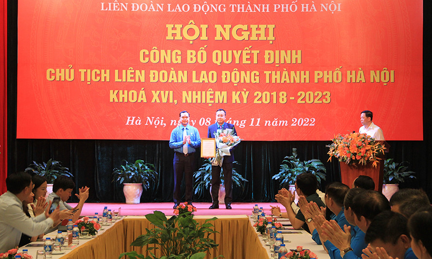 Ông Phạm Quang Thanh làm Chủ tịch Liên đoàn Lao động TP Hà Nội Ong Pham Quang Thanh lam Chu tich Lien doan Lao dong TP Ha Noi