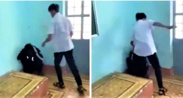  Nam sinh Đắk Lắk đánh bạn tới tấp ngay trong lớp: Chiều 12/11, Phòng Giáo dục và Đào tạo huyện Cư Kuin (Đắk Lắk) đã chỉ đạo trường học mời công an phối hợp xử lý trường hợp nam sinh cấp 2 đánh bạn trong lớp. Vụ việc xảy ra vào khoảng 10h ngày 10/11 tại trường THCS Ea H’Nin (xã Ea Ning, huyện Cư Kuin). Khi đó, lớp 8B có tiết học cần sử dụng máy chiếu nên cả lớp di chuyển đến phòng máy để học. Sau đó, các nam sinh đã quay về lớp học và đánh nhau để giải quyết những mâu thuẫn. 