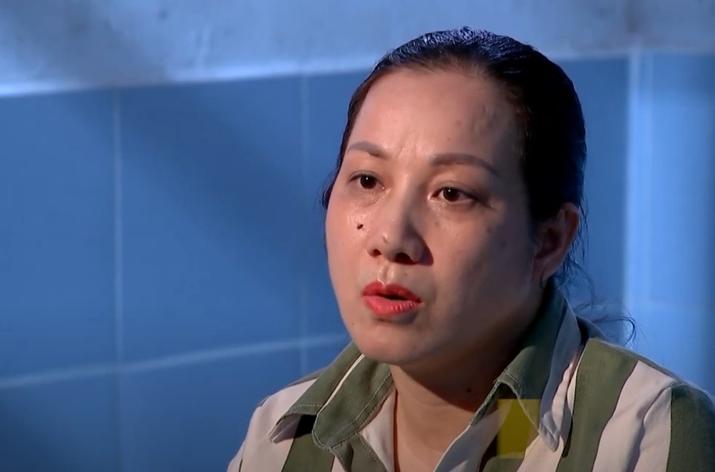 Phạm nhân Nguyễn Thị Dương nói rằng:“Lúc nào cũng nói là gia đình Đường Dương và khi chúng tôi bị bắt thì nghĩ Đường Dương là một cái gì ghê gớm lắm giống như giang hồ đâm thuê chém mướn hay là dân xã hội đen hay gì đấy, thổi phồng lên như thế nào đấy nhưng chúng tôi cũng bình thường như bao con người bình thường khác thôi”. (Ảnh: Truyền hình Quốc Hội) 