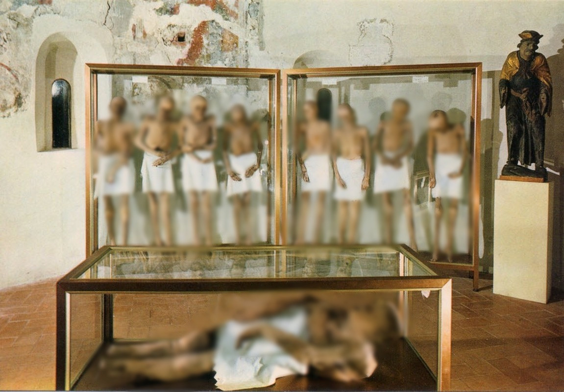 Một số nhà khoa học nghi ngờ Hypha tombicina - một loại nấm ký sinh có thể liên tục khử nước bên trong thi hài giúp ngăn quá trình phân hủy.