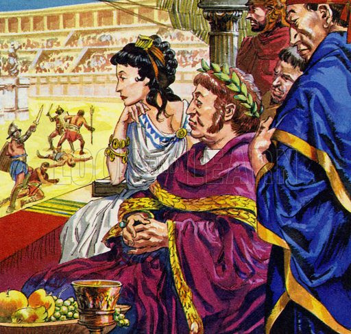 Nero còn gây sốc khi cả gan có quan hệ tình ái với một trinh nữ Vestal có tên Rubria. Theo luật pháp La Mã, trinh nữ Vestal phải giữ trinh tiết suốt đời. Nếu vi phạm thì trinh nữ và người đàn ông mà cô có quan hệ đều phải trả giá bằng tính mạng.