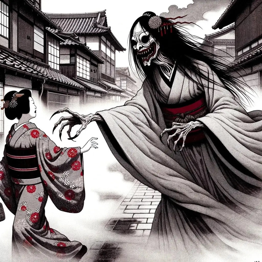 Dù nhận được câu trả lời là có hay không thì họ đều bị yêu quái này giết hại hoặc bị biến thành một Kuchisake-Onna khác. (*Ảnh trong bài mang tính minh họa).