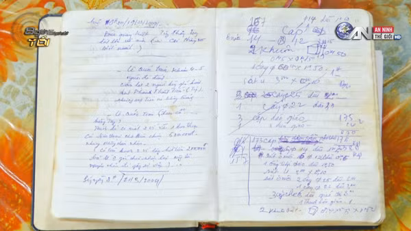 Cuốn sổ "tử thần" ghi chép lại những vụ đuối nước, nhảy sông của ông To.