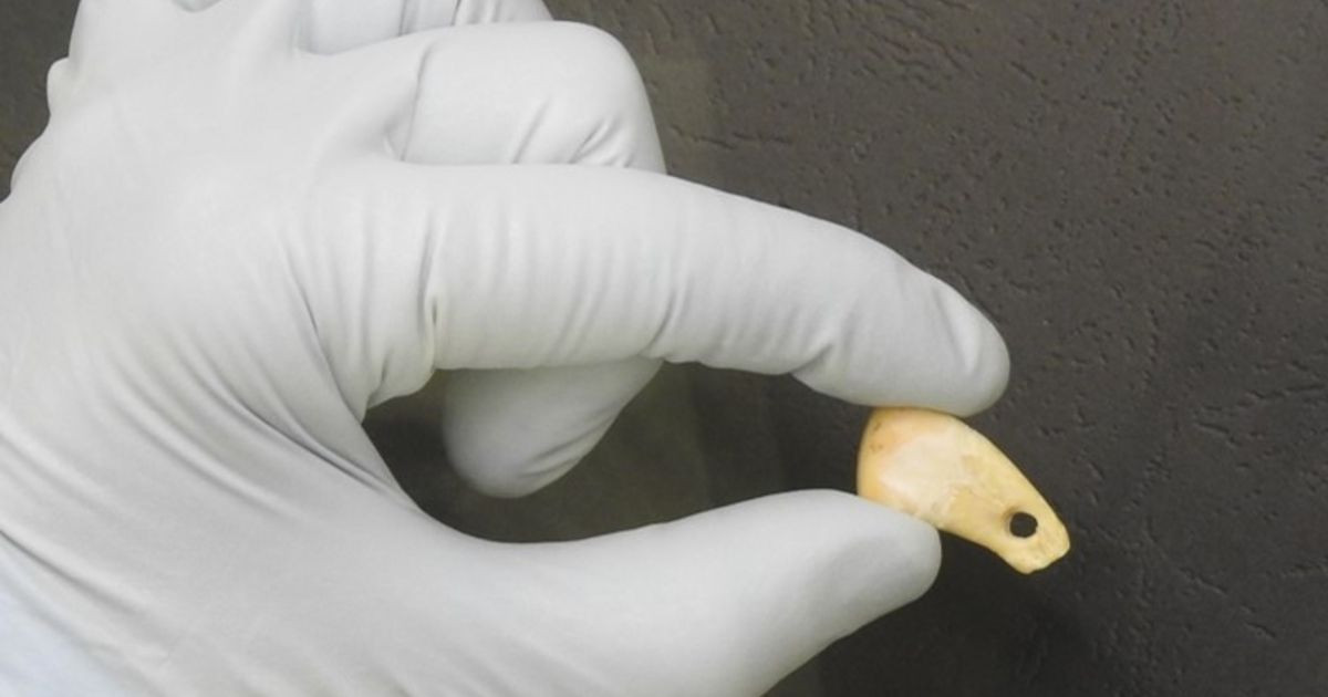 Các nhà nghiên cứu đã ngâm mặt dây chuyền thời đồ đá cũ trên trong một dung dịch đệm natri photphat rồi tăng dần nhiệt độ lên tới 90 độ C.