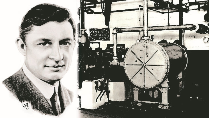 Trong thời gian làm việc cho công ty cơ khí Buffalo Forge Company, kỹ sư Willis được giao nhiệm vụ giải quyết vấn đề về độ ẩm khiến các trang tạp chí bị nhăn tại một công ty in và xuất bản ở Brooklyn.