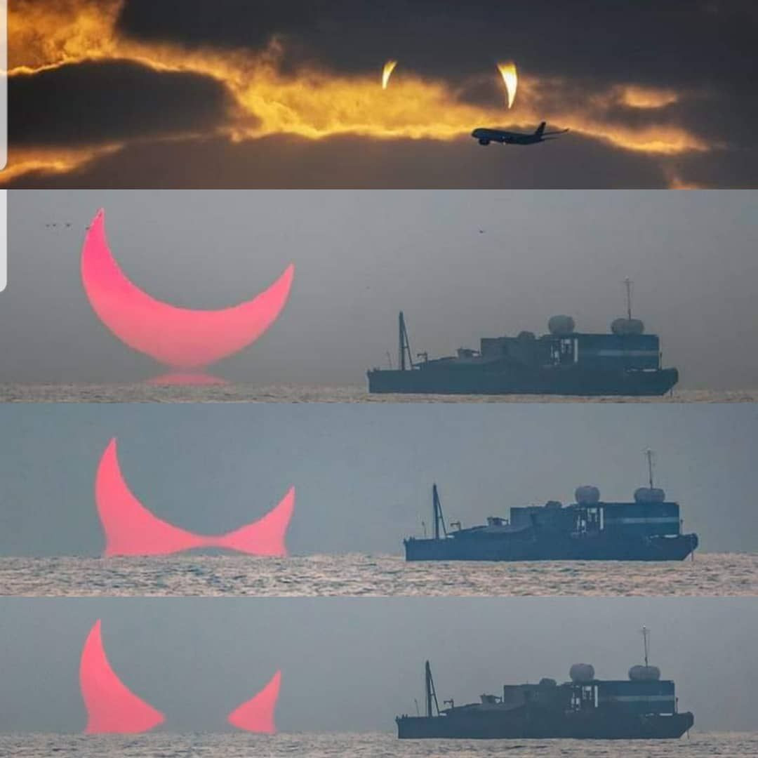 Hiện tượng Fata Morgana là một dạng ảo ảnh khiến vật thể trông như nằm phía trên đường chân trời. Con người có thể nhìn thấy vật thể đó từ trên đất liền hoặc biển.