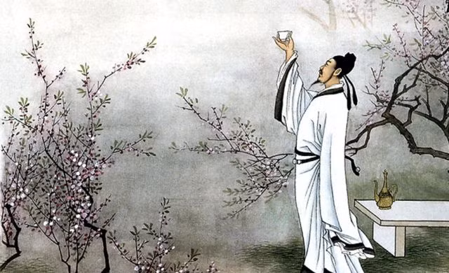 Theo một giai thoại, Lý Bạch rất thích ngao du sơn thủy, kết bạn nhiều nơi. Trong một lần đi chơi thuyền trên sông Thái Thạch ở tỉnh An Huy, nhà thơ cao hứng nên đã uống rượu say. Trong men say, ông thấy Mặt trăng lung linh đáy nước nên nhảy xuống ôm trăng và tử vong.