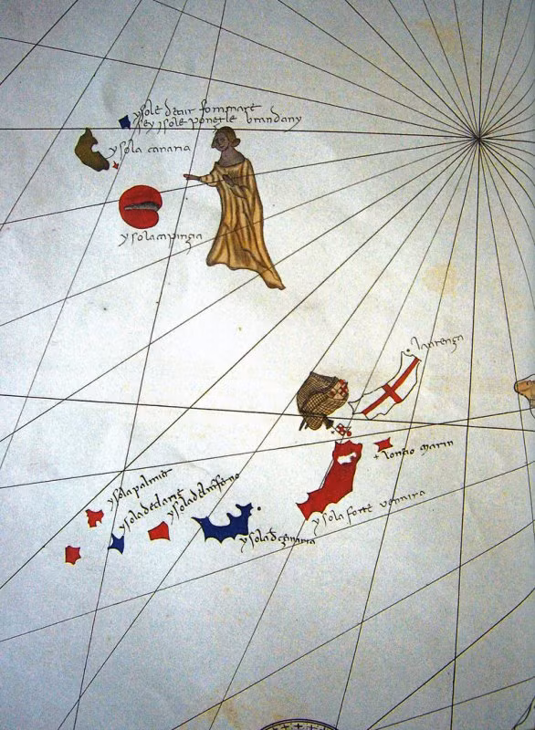 Vào giữa thế kỷ 6, thầy tu người Ireland tên là Brendan và 14 tu sĩ đi thuyền vượt qua Đại Tây Dương để đi tìm vùng đất thiên đường.