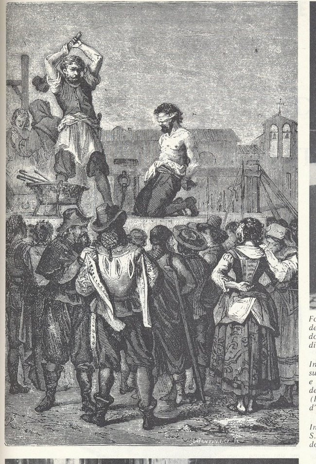 Trong thời gian từ năm 1796 - 1864, đao phủ Giovanni đã hành quyết 514 tử tù. Ông thường tước đoạt mạng sống tử tù bằng phương pháp chặt đầu và treo cổ.