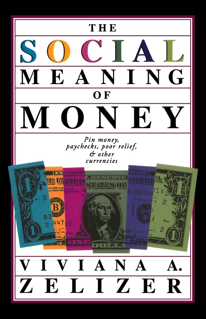 Social Meaning of Money của Viviana Zelizer. Là giáo sư xã hội học tại Đại học Princeton, bà đã nỗ lực kể về lịch sử xã hội của tiền tệ ở Mỹ từ năm 1870 đến năm 1930. Xem xét kỹ lưỡng các bài báo trên tạp chí và nhiều bài phân tích, bà thấy tiền mang nhiều ý nghĩa khác nhau. Các cặp vợ chồng sẽ quyết định khoản tài chính nào là của “anh ấy” và khoản nào là “của cô ấy” - và mỗi người có quyền hoặc cần phải chi tiêu vào việc gì. Cuốn sách là một ví dụ hiếm hoi về lịch sử tiền tệ được kể từ góc nhìn của người tiêu dùng. Ảnh: Amazon.