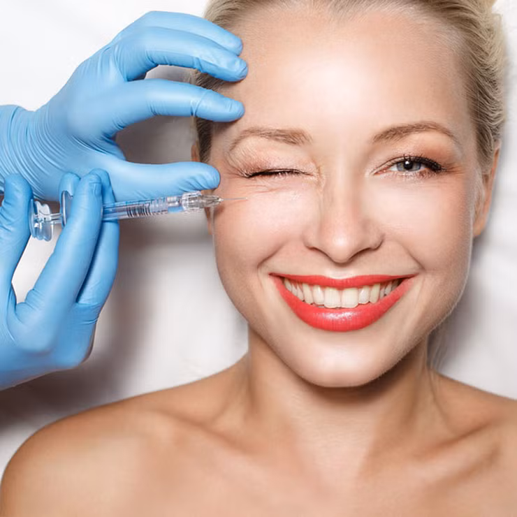 Phương pháp điều trị nhăn Voluma. Không giống như việc tiêm chất làm đầy botox vào trực tiếp các nếp nhăn, Voluma được tiêm vào má để khôi phục lại khối lượng cơ và nâng da trở về vị trí cũ, khiến nếp nhăn từ từ biến mất. Chất Hyaluronic acid cơ thể tự nhiên sản xuất, là thành phần chính được tìm thấy trong Voluma giúp mang lại vẻ đàn hồi tự nhiên cho da.