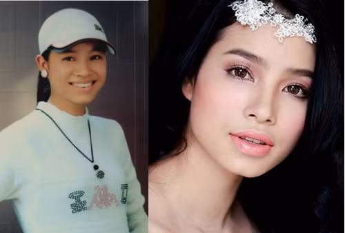 Dễ nhận thấy trong ảnh, ngay từ bé hoa hậu Phạm Hương đã có vóc dáng dong dỏng cao, đôi mắt dài và to, sống mũi thẳng, khuôn miệng rộng duyên dáng. Nhiều fan khen ngợi Phạm Hương xinh xắn từ tấm bé và khi chỉ có đôi chút khác biệt là khi trưởng thành, nhan sắc của cô ngày càng thăng hoa, mặn mà và quyến rũ hơn.