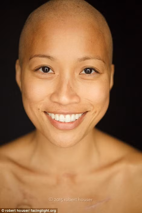 Nụ cười lạc quan rạng rỡ.