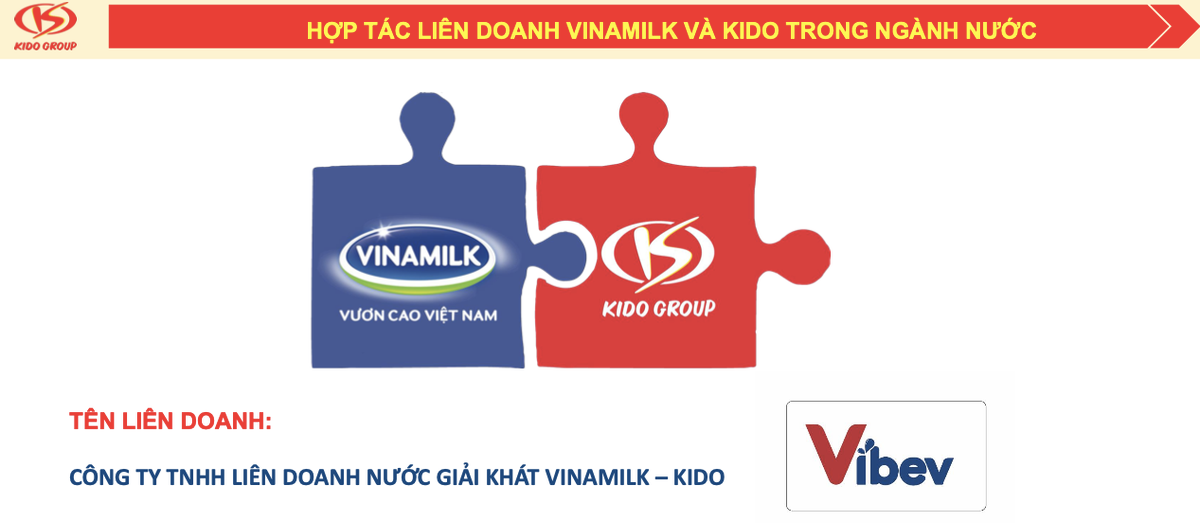 Vinamilk bắt tay KIDO lập liên doanh nước giải khát – kem Vinamilk bat tay KIDO lap lien doanh nuoc giai khat – kem