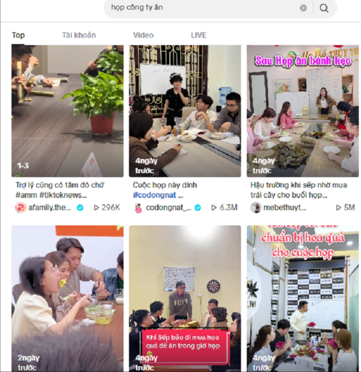 Thời gian gần đây trào lưu "sếp bảo chuẩn bị đồ ăn lúc họp" đang càn quét khắp mạng xã hội, dân văn phòng hưởng ứng nhiệt tình.