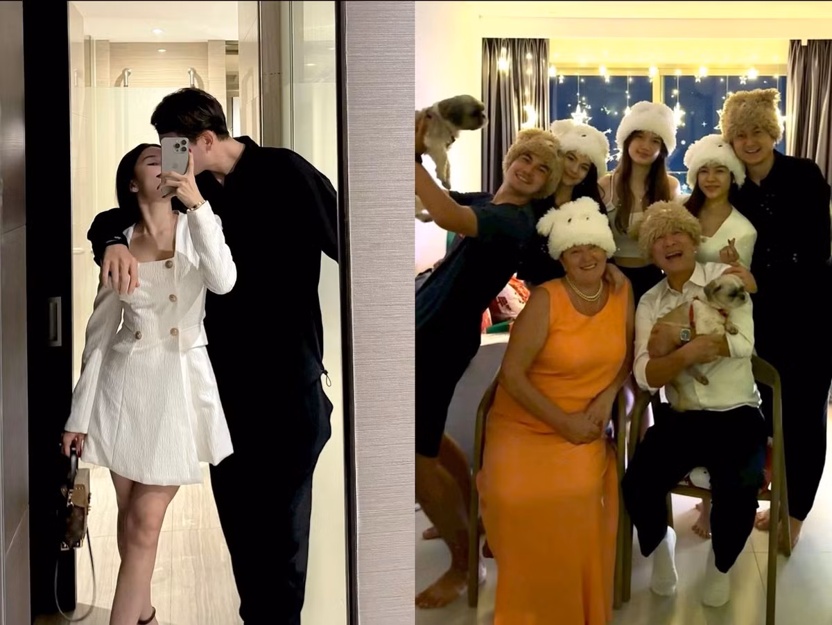 Mối quan hệ của cả hai với gia đình đối phương cũng rất thân thiết. Trong khi Yến Xuân có nhiều lần đón năm mới của gia đình Văn Lâm, thủ môn 31 tuổi cũng từng về thăm nhà bạn gái.