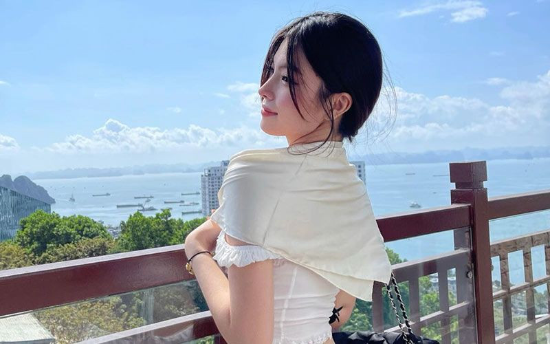 Cận cảnh vẻ đẹp ngọt ngào và tràn đầy sức sống của Thụy Hân. Ảnh: FBNV