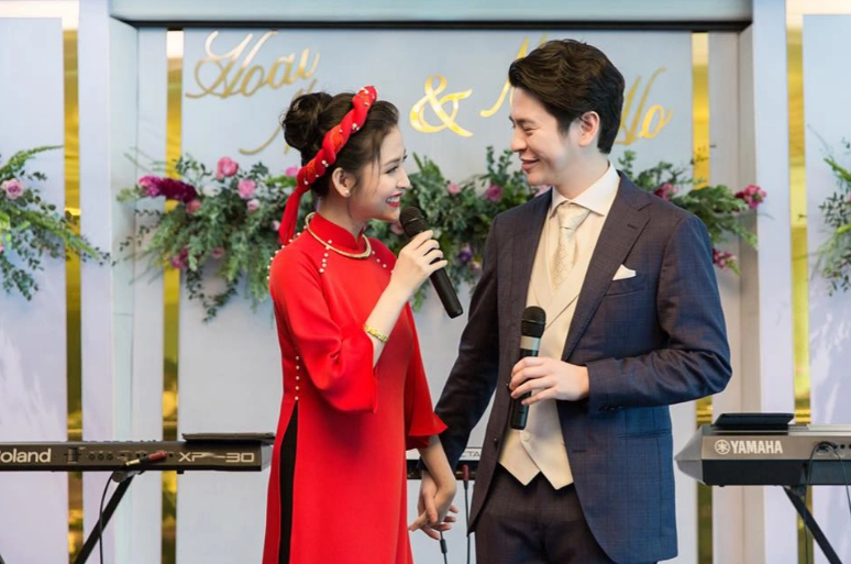 Sau lễ đính hôn với doanh nhân Nam Bùi hồi năm 2018, hot mom Sài thành Mai Hồ cùng chồng sang Đức định cư.