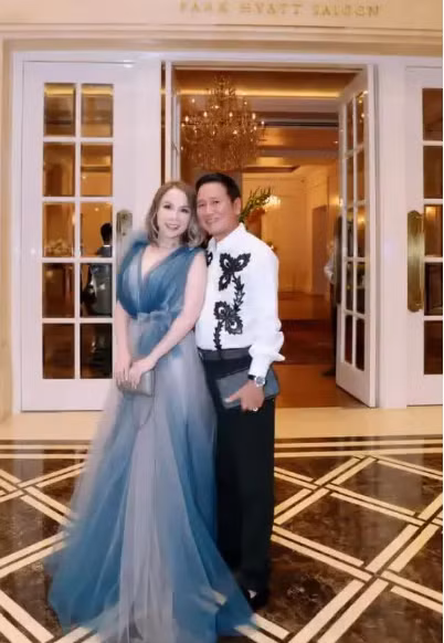 Được biết, bố mẹ chồng Huyền Baby đều làm trong lĩnh vực kinh doanh. Ảnh: Tổng hợp