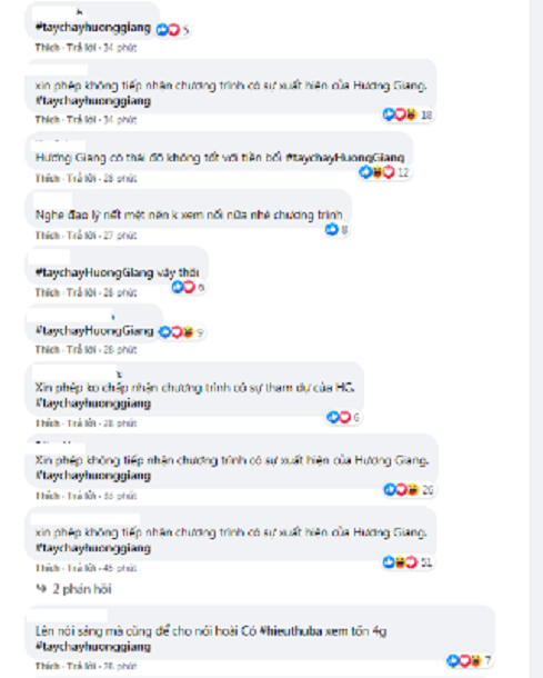 Huong Giang tro thanh my nhan bi keu goi tay chay nhieu nhat