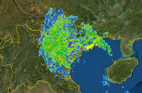 Bao so 7 suy yeu thanh ap thap nhiet doi ngay khi vao dat lien