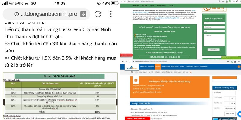 Loat du an dinh be boi cua Dat Xanh tu Bac vao Nam