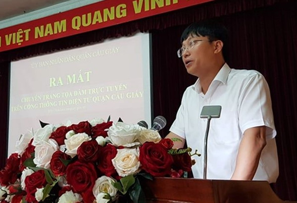 Ra mat trang toa dam truc tuyen giua chinh quyen voi nguoi dan o Ha Noi