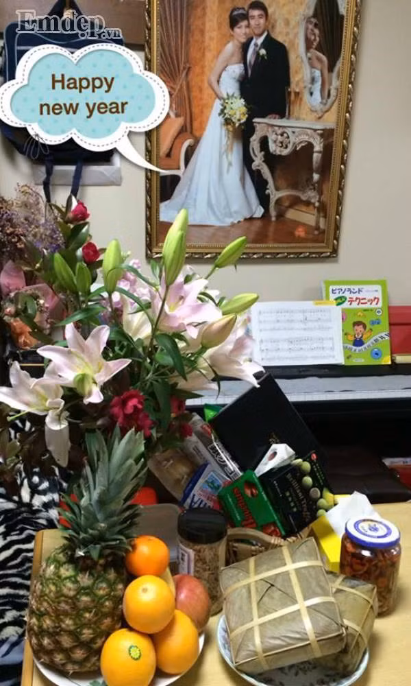 Một góc Tết xa quê hương...