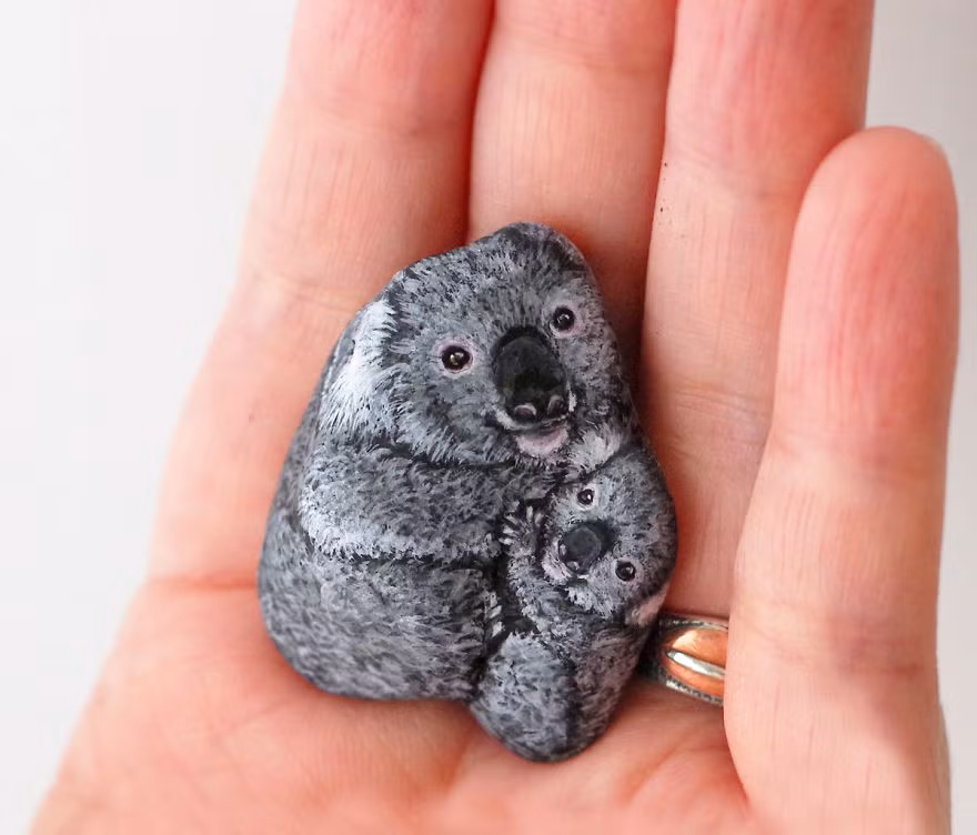 Mỗi tác phẩm đều khiến người xem ngạc nhiên, thích thú.