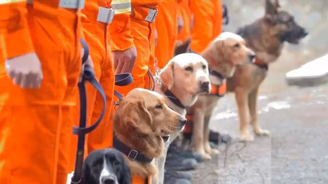 Người ta đã quen nhìn thấy hình ảnh của những con chó cứu hộ. Tuy nhiên, cũng bởi vì công việc đặc thù, liên quan đến mạng sống con người, những chú chó cứu hộ được đào tạo rất nghiêm ngặt.